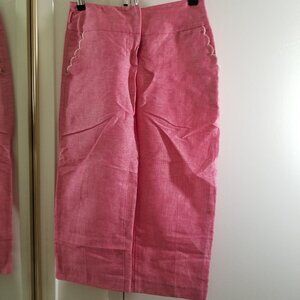 Bebe Brand Culotte pants, pink, size 2